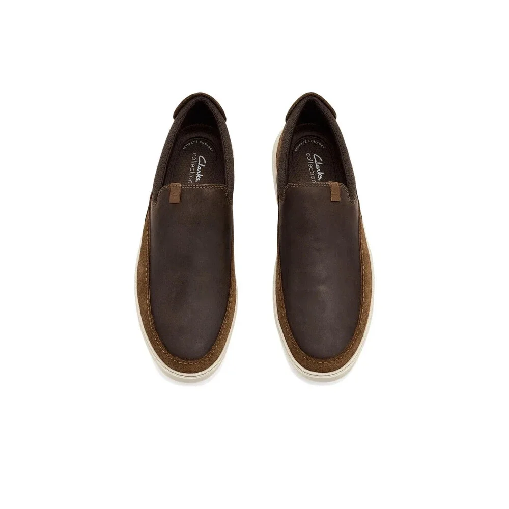 Clarks Flexwell Step 26187779 Loafers Men's US 13 M Brown Casual Shoes LIQ1592